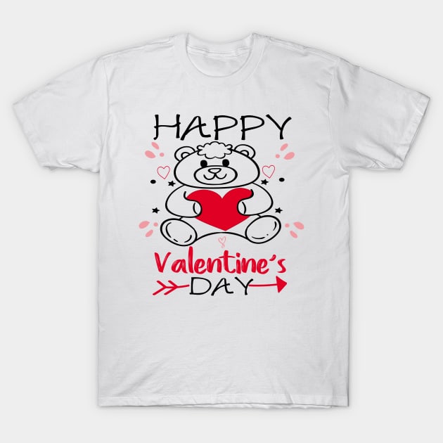 Happy Valentine's Day 2021 T-Shirt by care store